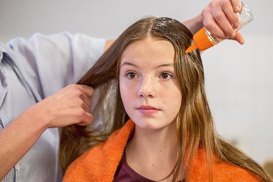Läuse sehr lange haare Haare abrasieren